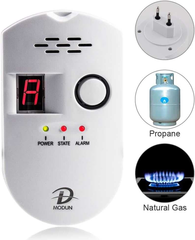 Detector de gaze inflamabile - GPL, Metan, Propan, Butan