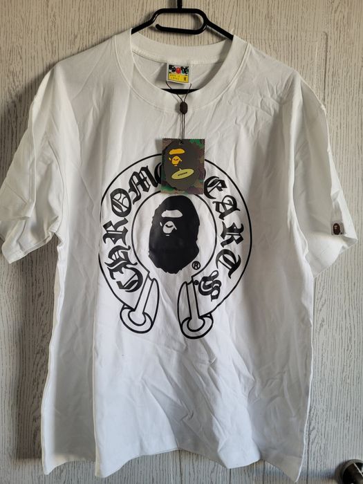 Тениски Bape x Chrome Hearts размер М