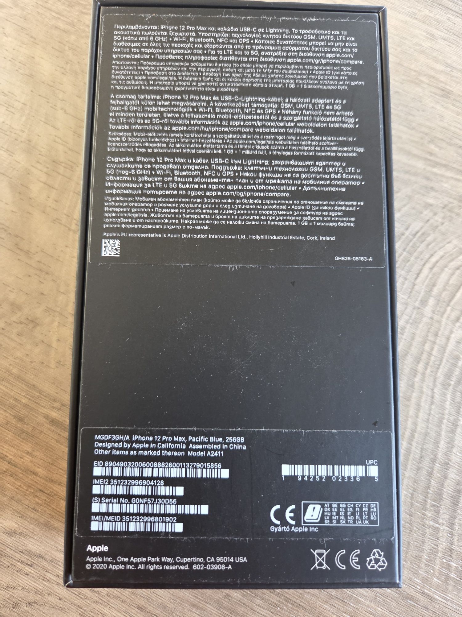 iPhone Pro Max 12 256 GB