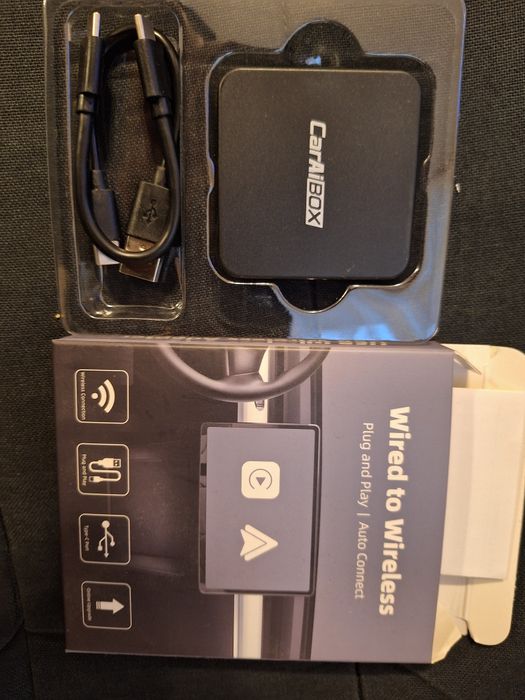 Adaptor wireless bluetooth carplay &android auto