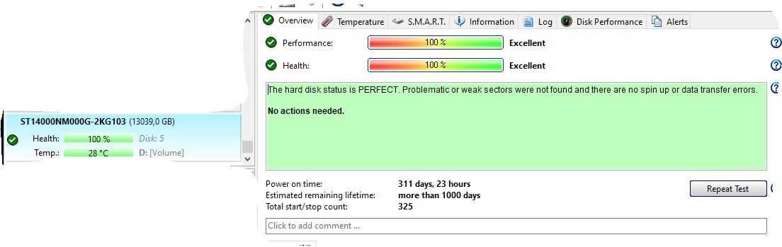 NAS Synology DS918+ / HDD 4 x 14TB / RAM 4+4 / Cache 2 x 256 NVMe