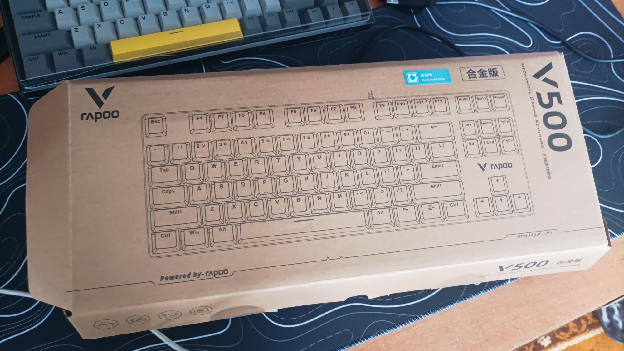 Rapoo V500 Alloy Клавиатура