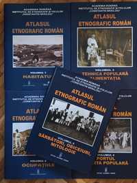 Atlasul etnografic roman 1, 2, 3, 4, 5!. Academia Romana