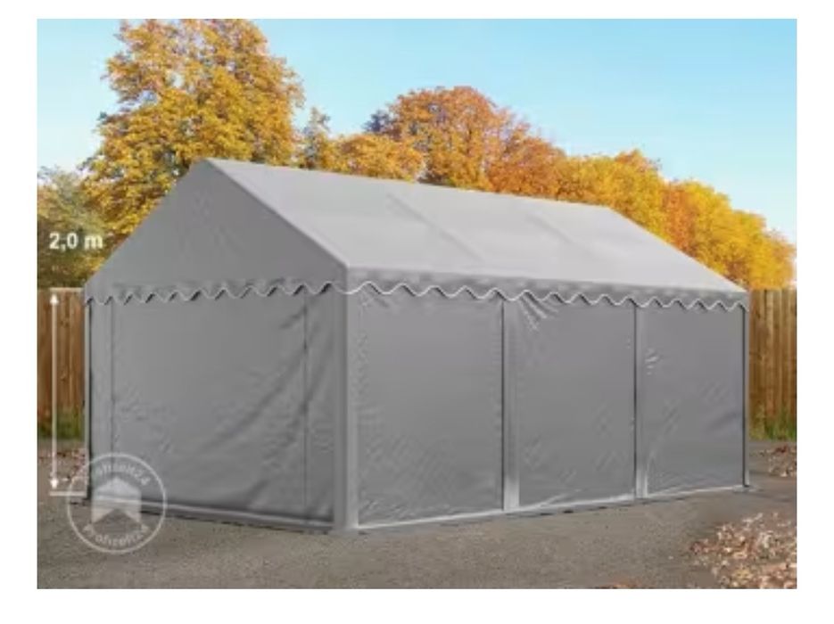 Cort depozitare Industrial - Hală - Garaj 6x4m NOU - Germania 700g