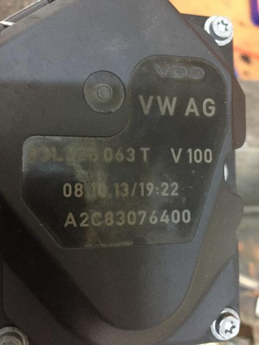 vand Clapeta admisie 2.0 TDI