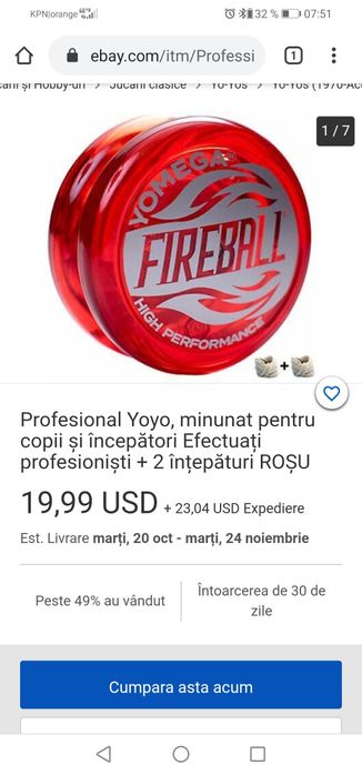 Yoyo, produsul este nou,sunt disponibile mai multe bucati