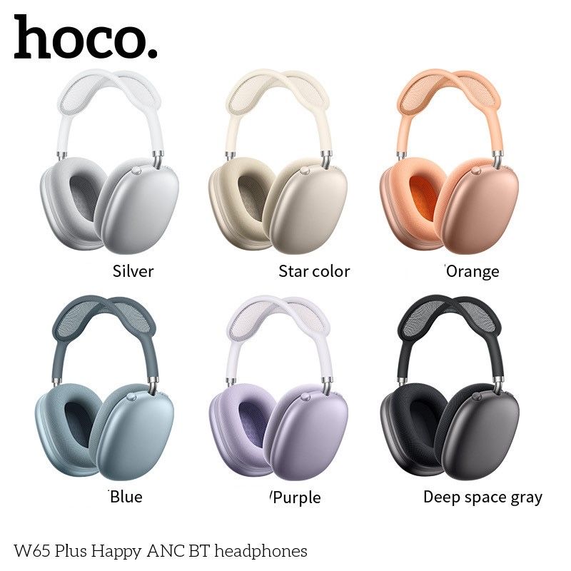 HOCO W65 Plus Шумоподавление ANC Bluetooth New ( 2025 )