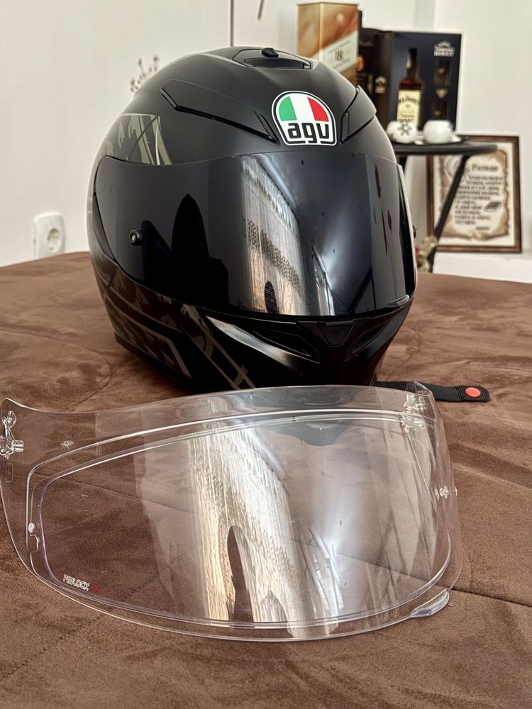 Каска AGV K5-S + допълнителен визьор  РАЗМЕР ML-58