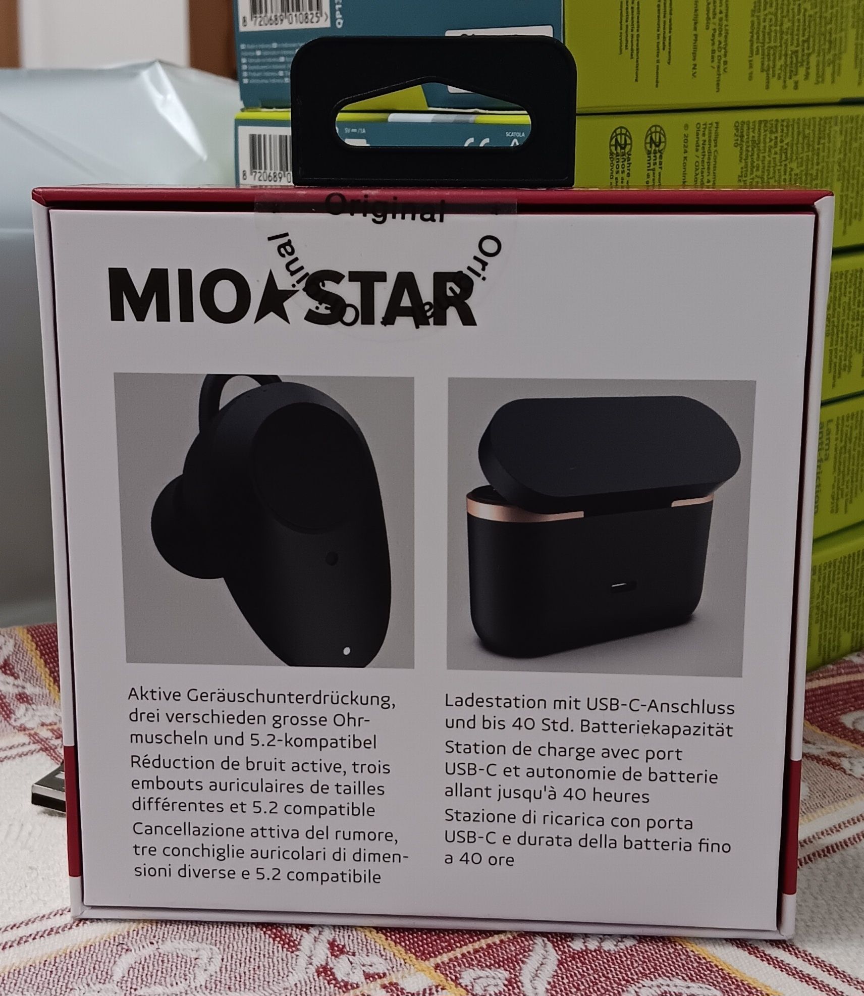 Casti wireless stereo, in-ear, incarcare rapida, 40mAh, 20-20.000 Hz,