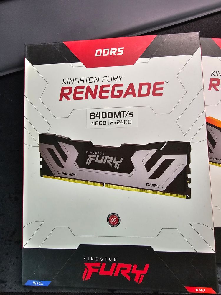 ТОП оперативная память DDR5 Kingston FURY Renegade 48GB (24x2) CUDIMM