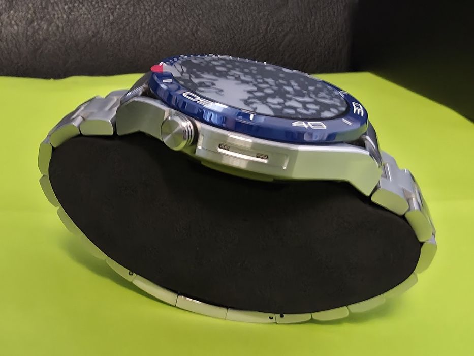ЧИСТО НОВ 48mm Huawei Watch Ultimate Yettel Гаранция 2027 Blue / Син