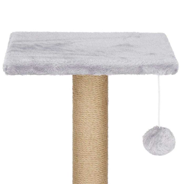 Катерушка за котка, драскалка, котешко дърво с хралупа 62 см