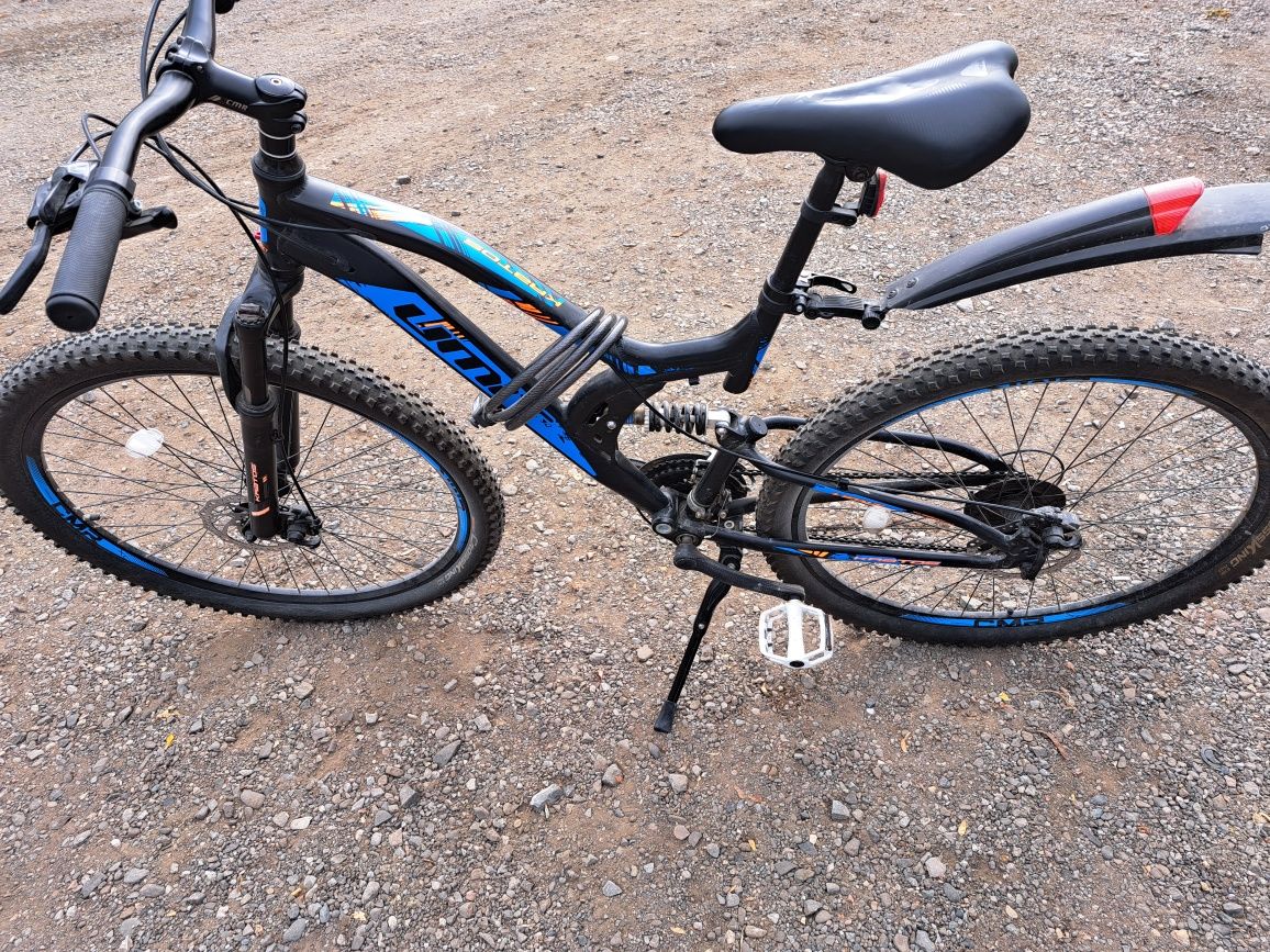 Bicicleta MTB-FS 29" UMIT Kratos 2D, cadru aluminiu, 21 viteze,