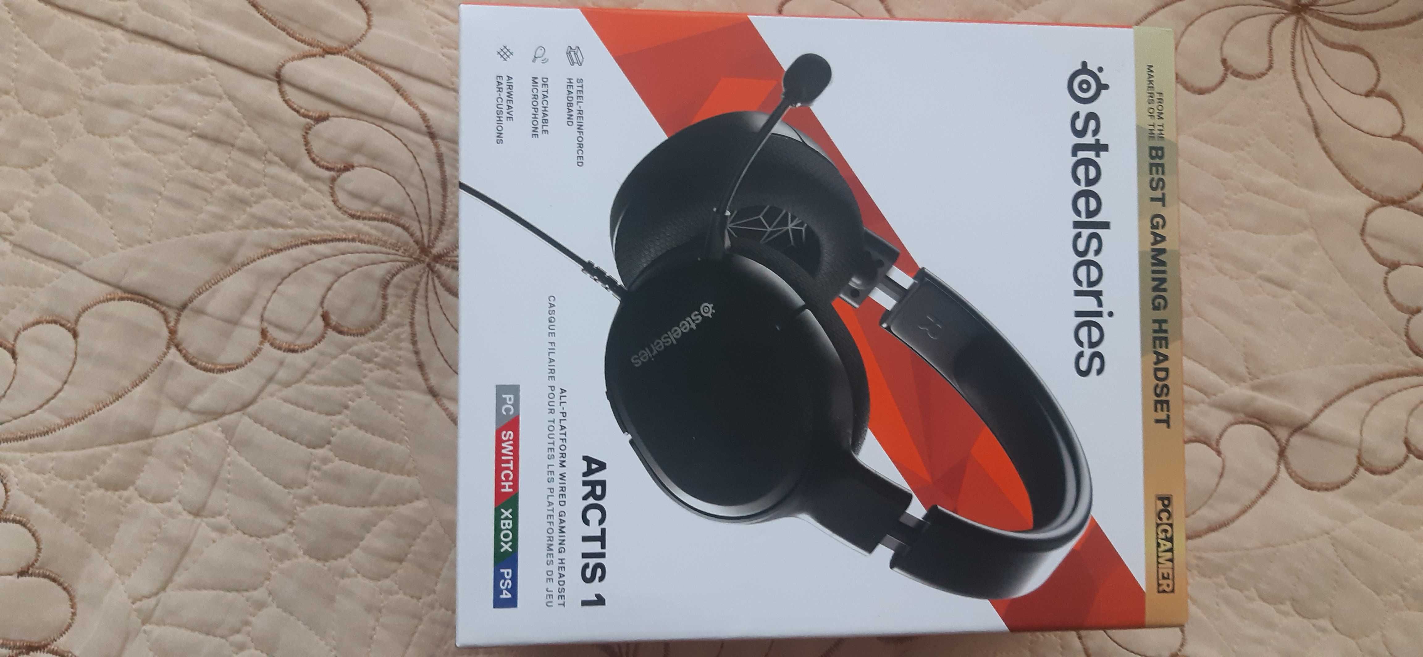 Гейминг Слушалки SteelSeries Arctis 1