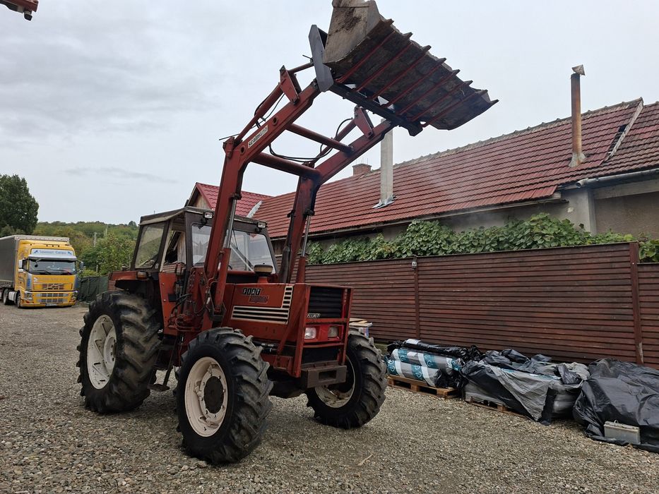 Fiat agri 1380 cu încărcător frontal ,4x4