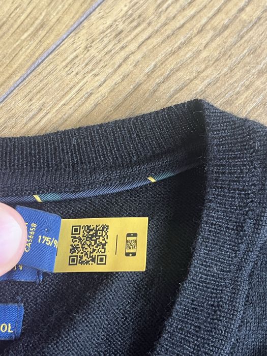 POLO Ralph Lauren : Washable Wool - 100% Мерино  размер М / Оригинал