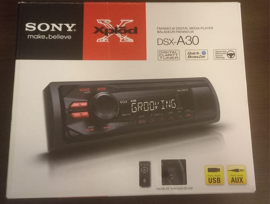 Радио SONY DSX-A30 с дистанционно управление