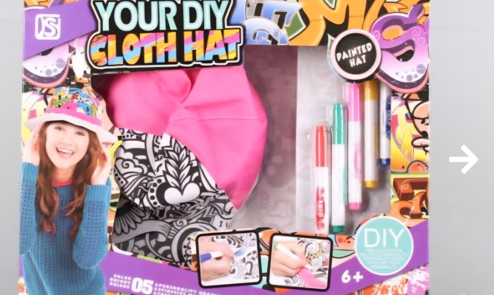 Шапка за оцветяване-креативен комплект