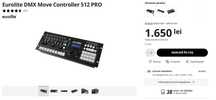 Eurolite DMX Move Controller 512 PRO