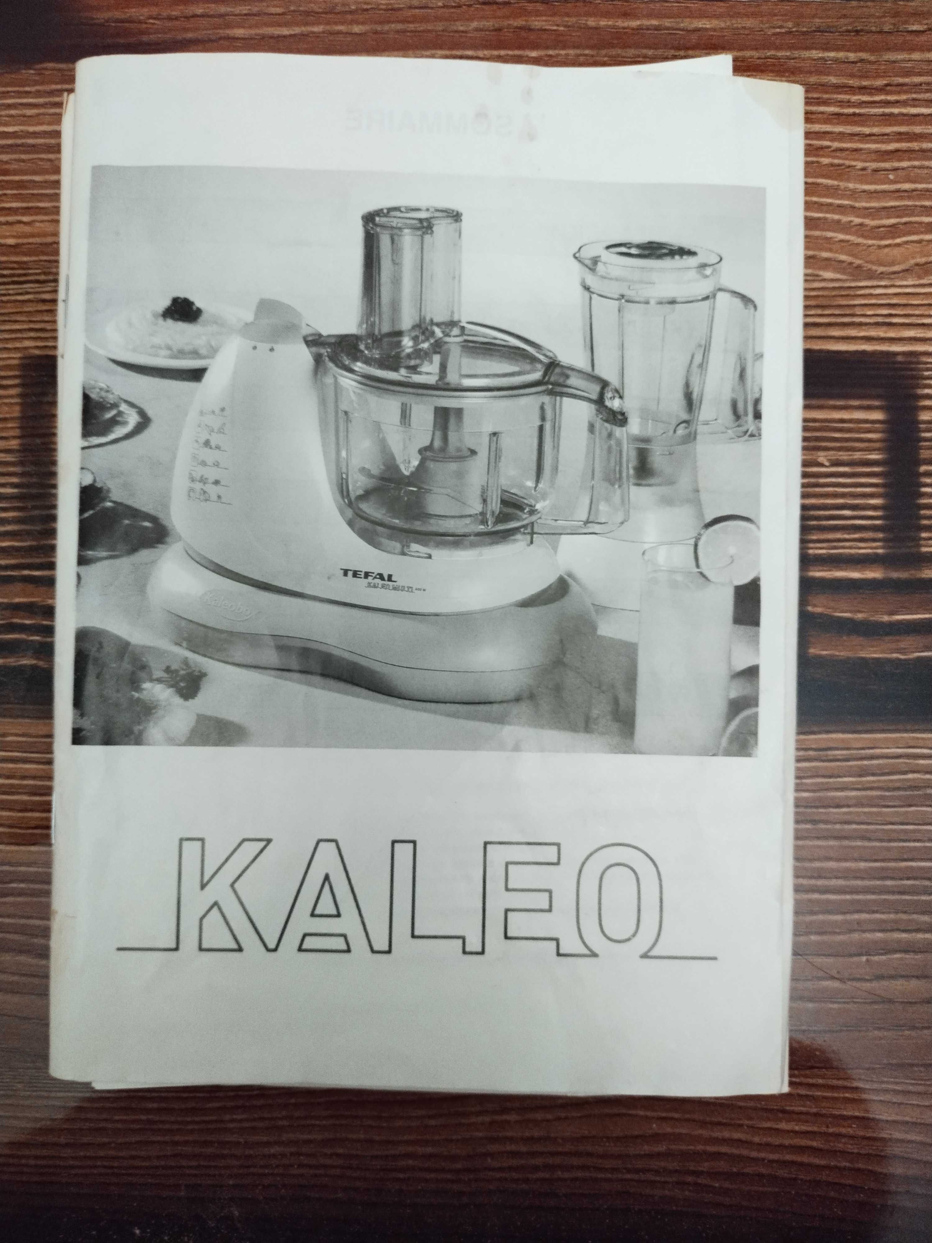 Кухонный комбайн TEFAL KALEO 600W это 3 в одном