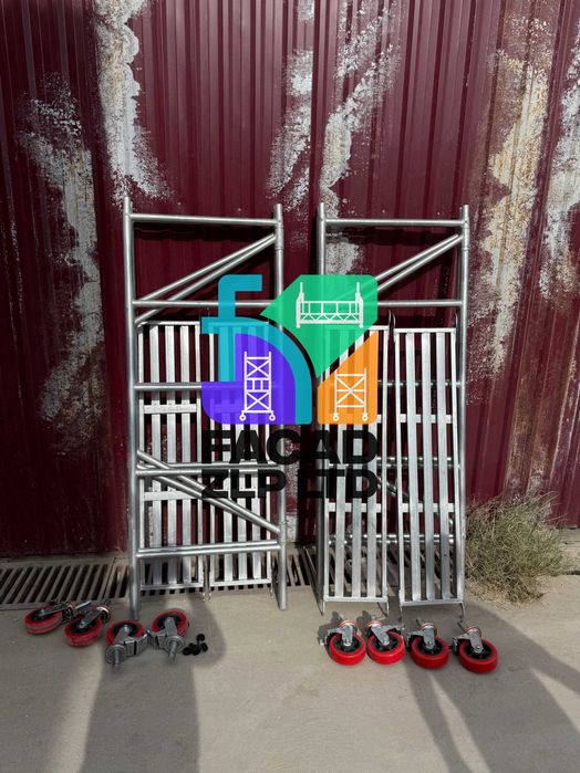 Складные строительные леса с настилами, легкие и прочные, импорт Китай