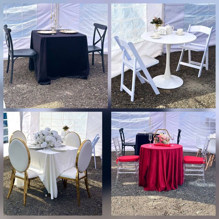 Аренда стулья столы круглые прямоугольные скамейки скатерти посуда