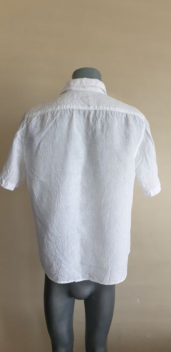 Hugo Boss Len Regular Fit / M L XL 2XL ОРИГИНАЛ! Мъжки Ленени Ризи