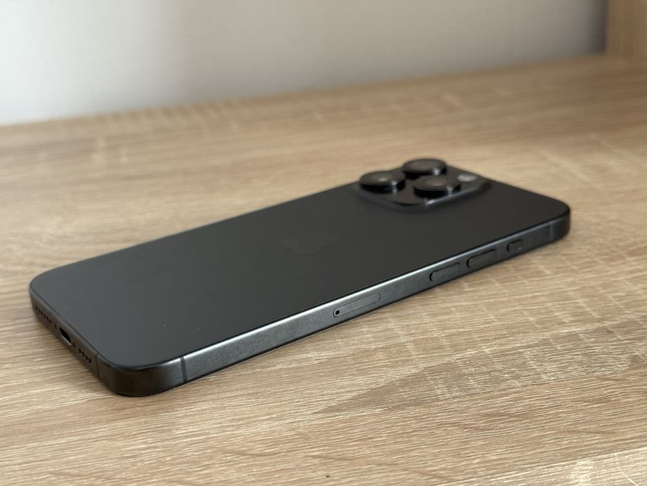 Apple iPhone 15 Pro Max, 256GB, 5G, Black Titanium