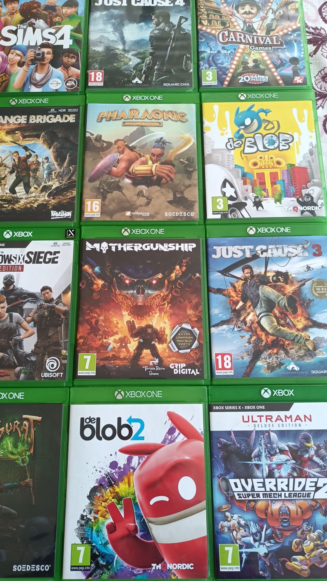Colectie Jocuri Xbox One / One X / Series X desigilate ca noi