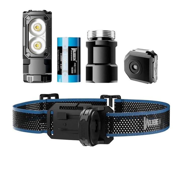 Wuben E7 -full set-Acumlator+Bentita+Senzor+Tub18650