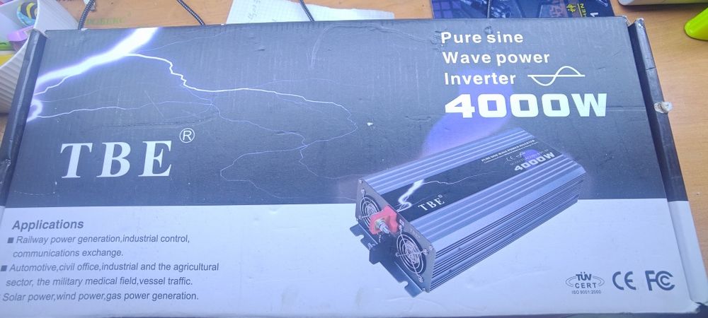 Преобразователь, 12-220, 4000 Ватт