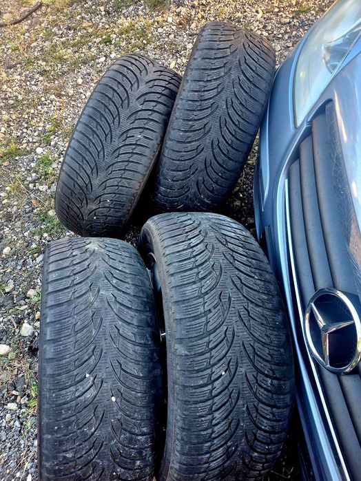 4 алуминиеви джанти 16" , 5х108 с гуми NOKIAN 225/55R16; 95H