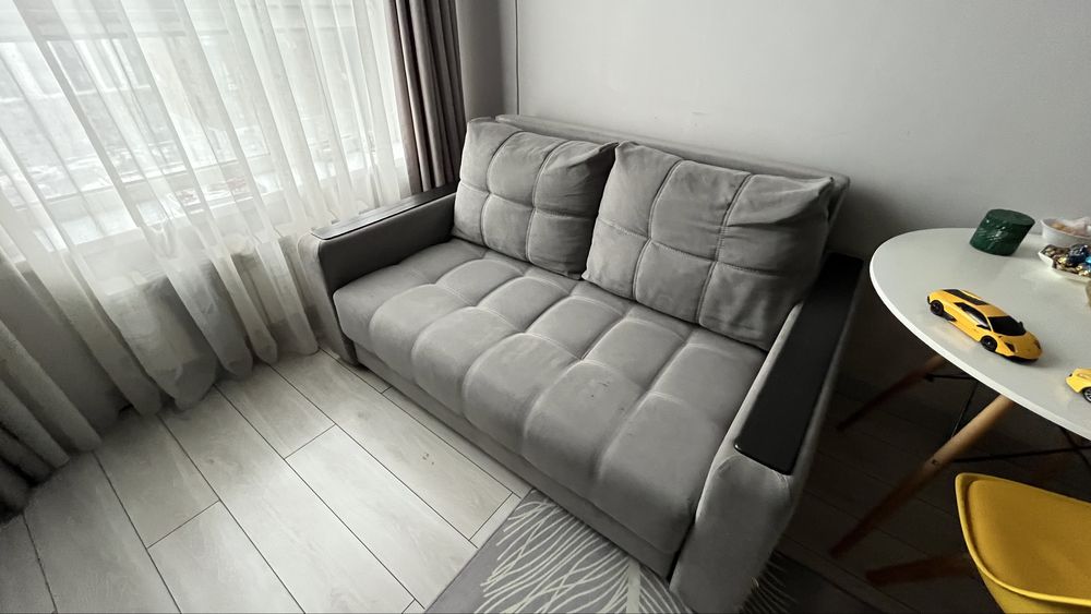 Продам Диван, фирма Boss, срочно, серый