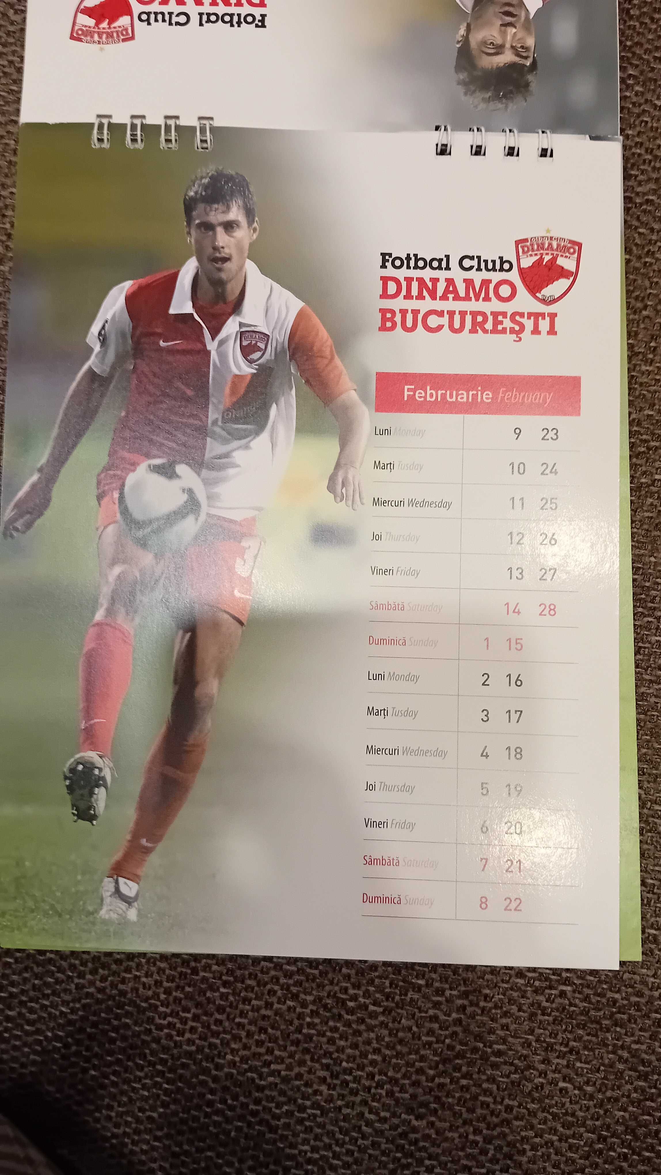 Calendar Dinamo Bucuresti 2009