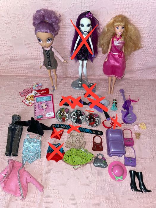 Продам кукол монстр хай, барби, la dee da