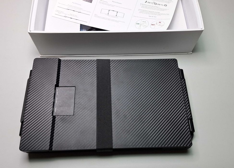 Monitor portabil  extender display laptop TEAMGEE S2 2x14" inch IPS