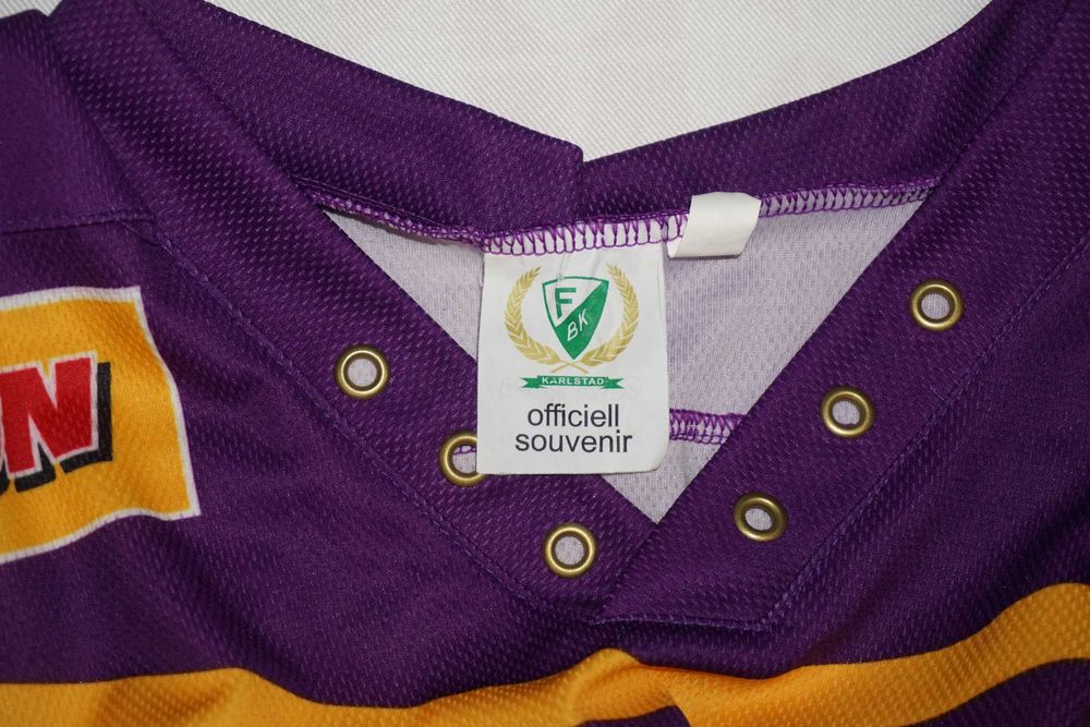 Оригинална Сувенирна Хокейна Блуза Hockey Jersey Farjestad BK 3XL/4XL