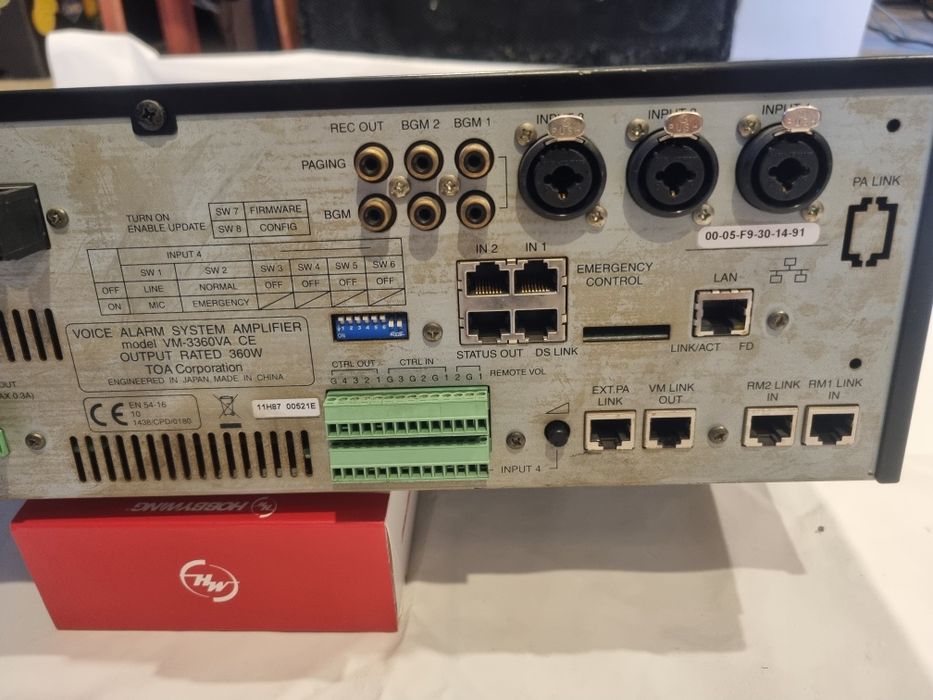 Amplificator TOA VM-3360VA și extensie VM-3360E