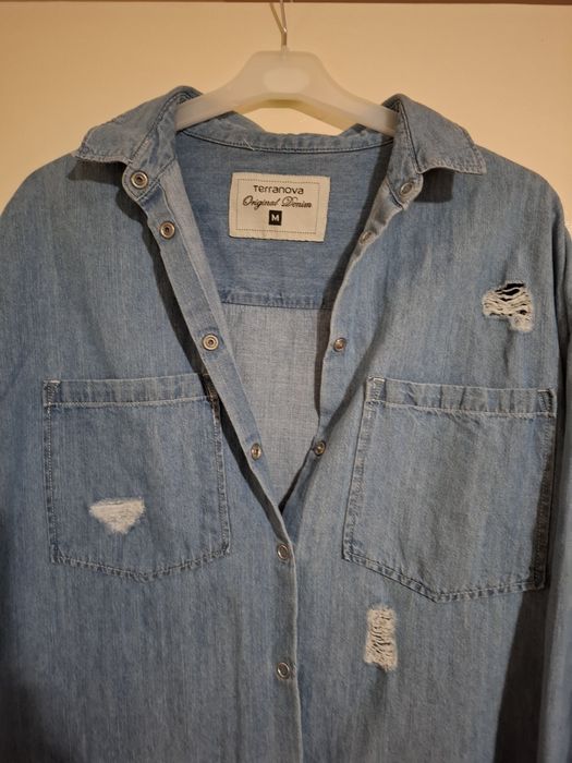 Camasa denim Terranova, mărimea M