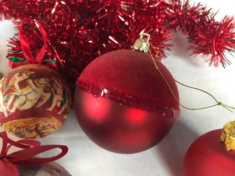 Украса за елха - два цвята