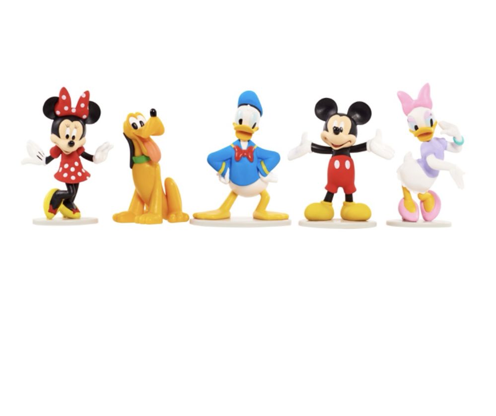 Set cu 5 figurine din Clubul lui Mickey Mouse, NOU