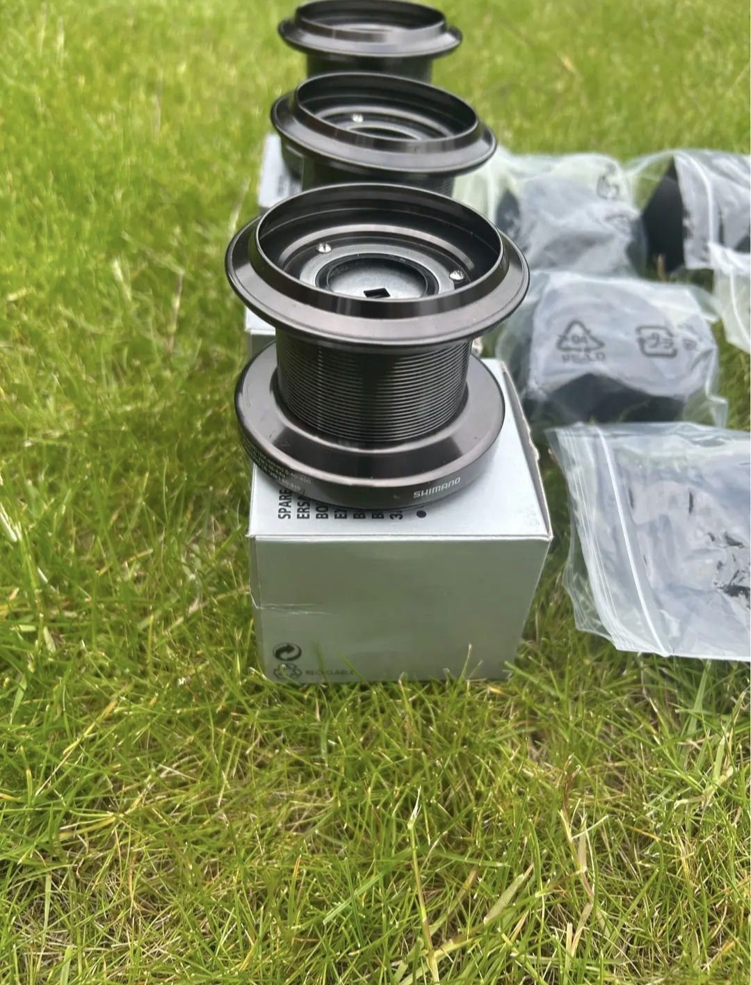 3 БРОЯ РЕЗЕРВНИ ШПУЛИ И ПОДЛОЖКИ ЗА:  Shimano Ultegra ci4 14000 XTB