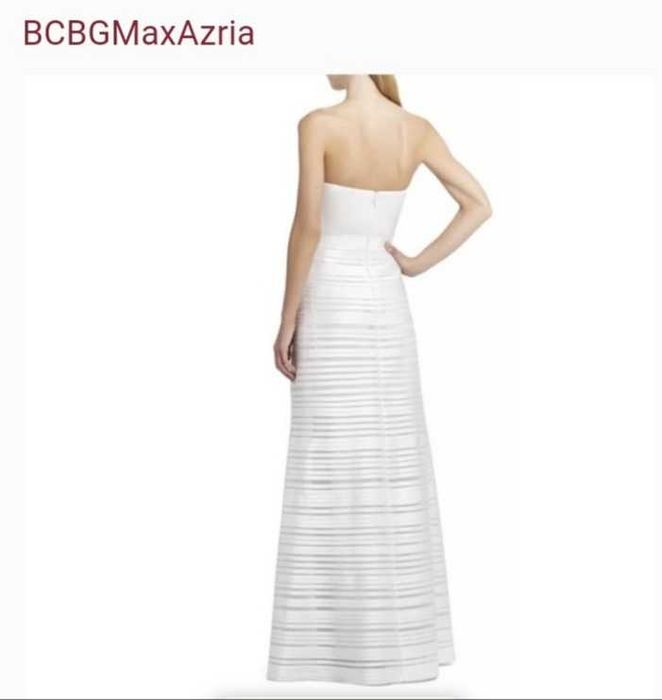 BCBGMaxAzria Нова дизайнерска сватбена/вечерна/официална рокля XXS.