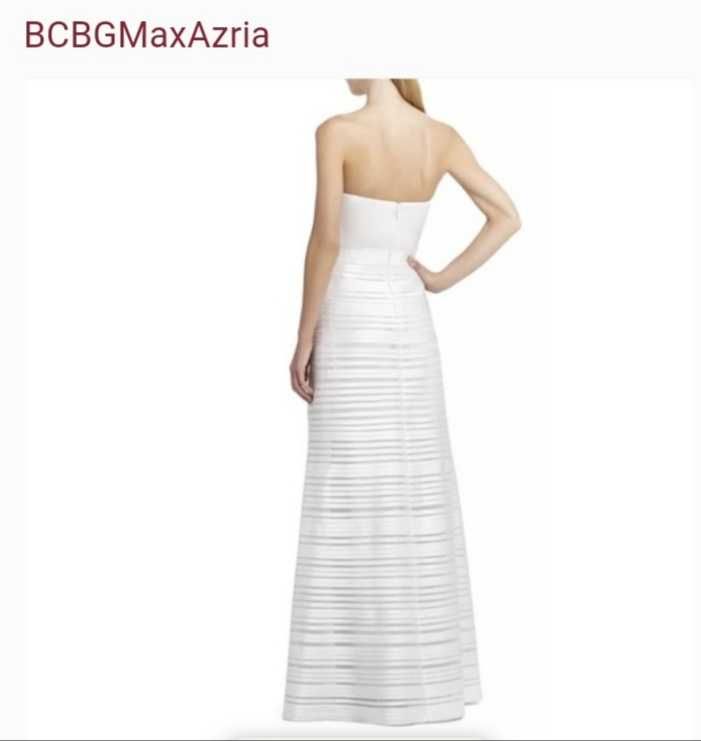 BCBGMaxAzria Нова дизайнерска сватбена/вечерна/официална рокля.