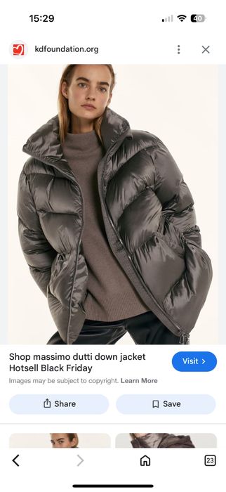 Geaca massimo dutti noua