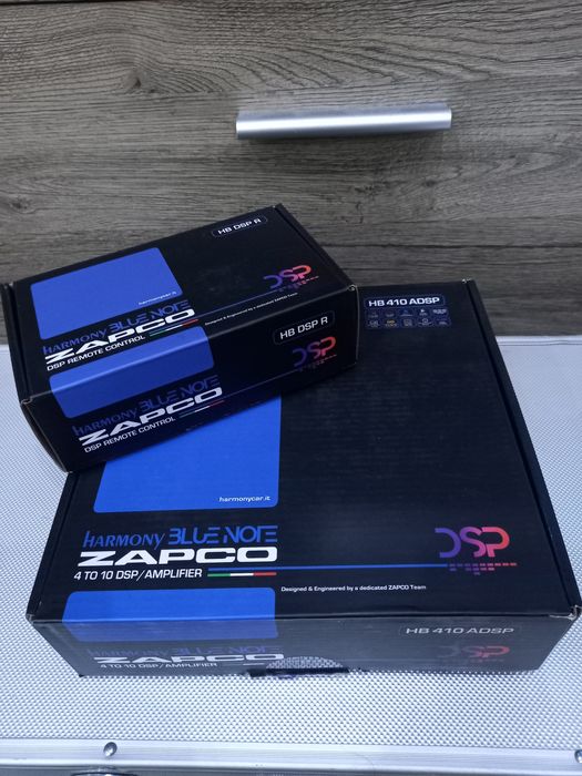 Звуков Процесор DSP ZAPCO HB410ADSP +DRC_Чисто Нов !!!