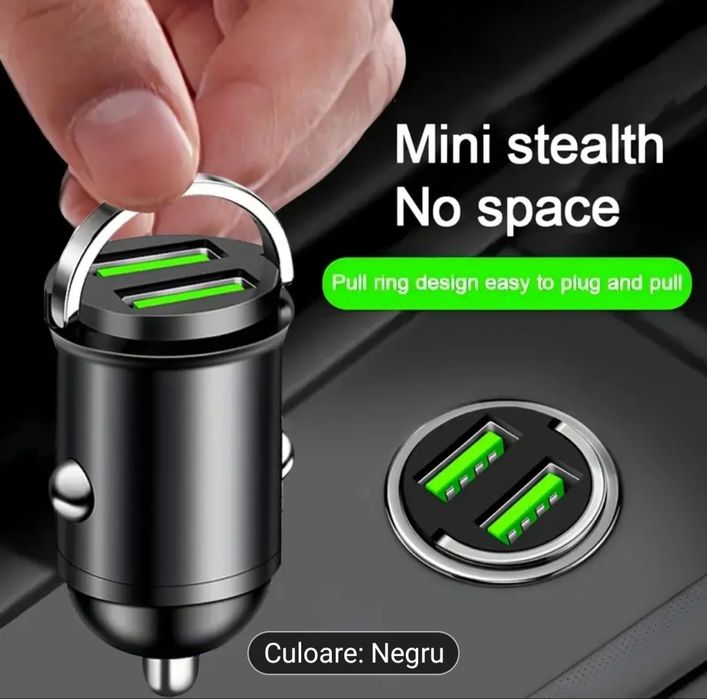 Capse pavilion auto+încărcătoare slim