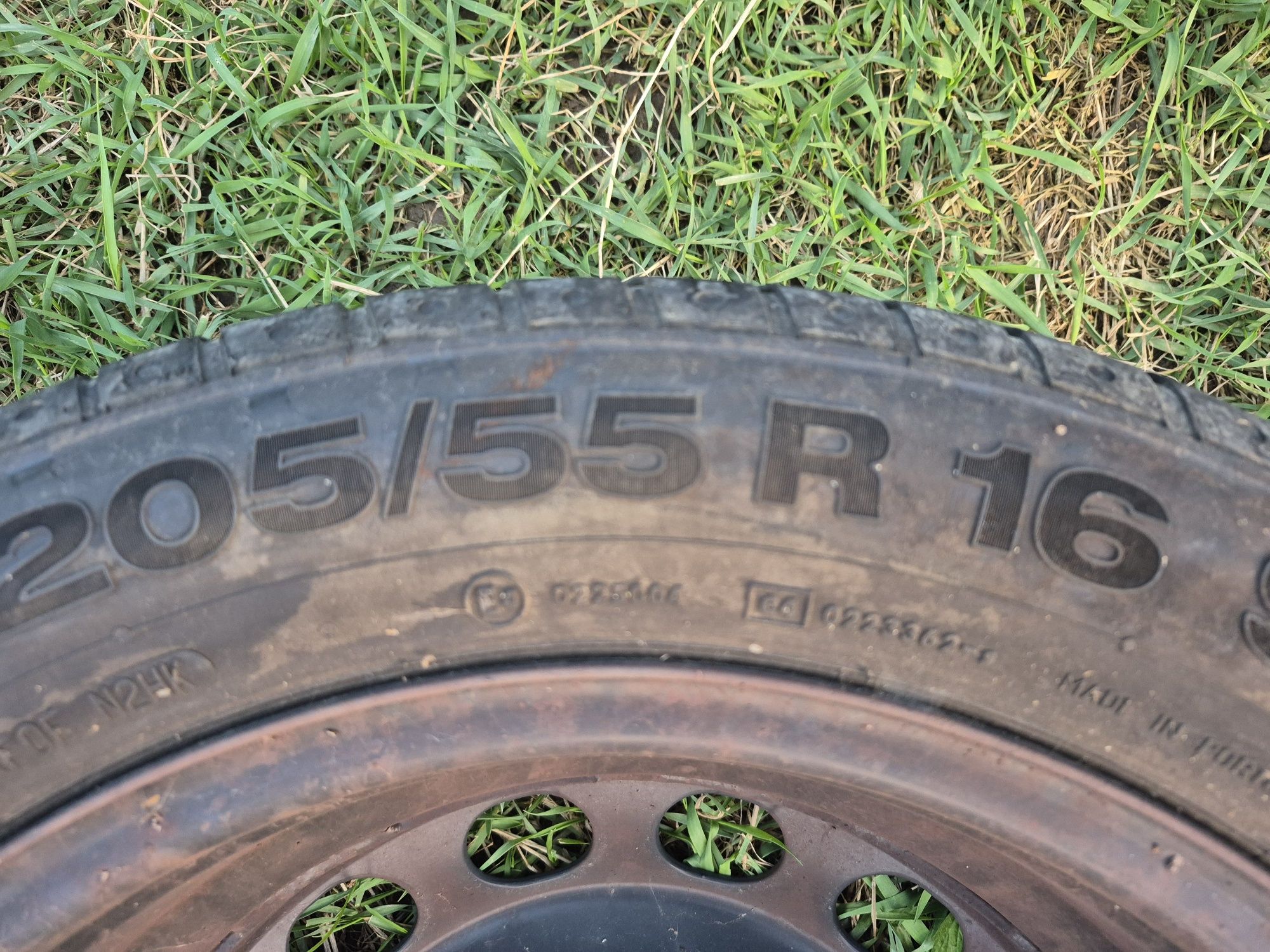 Janta cu cauciuc Rezerva 205/55R16,5x112 VW,Skoda,Audi,Seat
