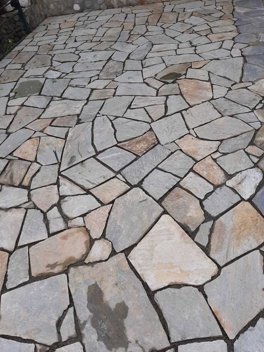 Piatră Decorativă, Marmură Thassos Bolovani Decor si Travertin