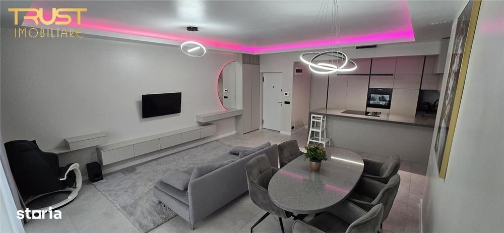 Apartament 3 camere LUX l Mobilat si utilat l Loc de parcare